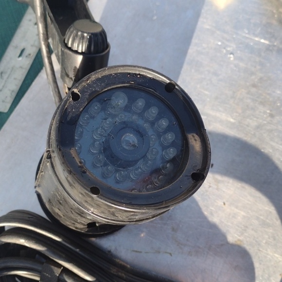 Black Security Camera with Cables - Picture 3 of 3